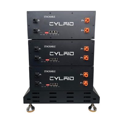 5KW Lityum Demir Güneş Pil Paketi Güneş Enerjisi Adli Voltajı için 51.2V 100Ah